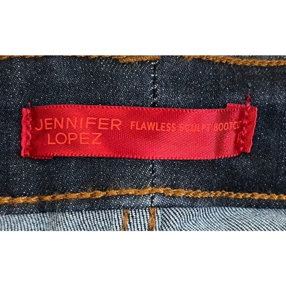 NEW Jennifer Lopez JLo Jeans Flawless Sculpt Bootcut Women's Size 8 Blue Denim - Picture 5 of 14